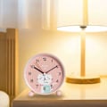 Miniatyrbild 5 av 5: Pedagogisk Barnväckarklocka - Dag/Natt, Tickfri Barnväckarklocka, Analog Väckarklocka, Reseväckarklocka för Studenter Uppvaknande Presenter för Barn T