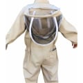 Miniatyrbilde 5 av 5: Profesjonelt birøkterdrakt Anti Bee Protective Equipment med lange hansker og slørhette for birøkter-XXL,AAFGVC