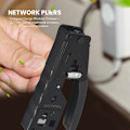Miniatyrbilde 2 av 5: Cat5 Cat6 Cat7 Krympeverktøy for RJ45 RJ12 RJ11 Nettverkskontakter Modulære Plugger Ethernet-kabler EZ Krympeverktøy