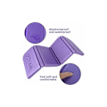 Miniatyrbillede 3 af 5: 4 Styk Foldbare Skum Puder, Vandafvisende Udendørs Foldbar Sædematte / Camping Foldbar Pude / XPE Termisk Foldbar Sæde Puder til Rejser Vandreture