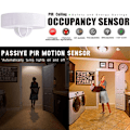 Miniatyrbillede 5 af 5: 3-12M 360 graders loftsensor bevægelsessensor lysekontakt høj følsomhed PIR bevægelsessensor kontakt