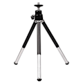 Miniatyrbild 3 av 5: Bärbar Mini Tripod Lätt Aluminiumlegering Justerbar Mini Tripod för Kamera Projektor Svart