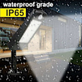 Miniatyrbillede 4 af 5: 48 LED Udendørs Belysning 900lm Sensor LED Solcelle Vægge Lampe (IP65 Justerbar Nødpol Var Vandtæt 4 Tilstande af Have Terrasse Gærde Dæk Have Ai