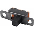 Miniatyrbillede 5 af 5: 50 stk. ON/ON 2 Position 1P2T SPDT Mini Panel Skydeswitch Loddeterminal SS12F1-G3