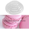 Miniatyrbild 5 av 5: 6-vånings Macaron-tårta Stativ Cupcake Macarons Hållare Verktygshållare Verktyg Bröllopsdekoration Fest Påsktillbehör