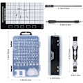 Miniatyrbild 5 av 5: 15-i-1 Mini Skruvmejselset Precisionssatser Verktyg, Liten Låda Torx Skruvmejsel Dator Bärbar Dator Demontering för Macbook, Iphone, Reparation, Glasögon, DIY