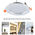 Miniatyrbilde 3 av 5: Bevegelsessensor Taklampe LED Nedfelt Lampe, Perfekt 9W Hjembelysning