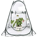 Miniatyrbillede 1 af 5: Minidrivhustelt, Balkonhave Drivhus, Mini PVC Drivhus, Pop Up Mini Bærbar Haveplanteovertræk til Indendørs, Udendørs, Have, Blomst