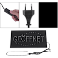 Miniatyrbilde 4 av 5: 1 stk Stor LED Lysende Butiksskilt Neon Skilt Vindu Dør Hengende Skilt GEOFFNET