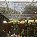 Miniatyrbild 4 av 5: Skuggnät 8 skuggningsnålar 80% stärker tjockare skuggnät, växthus vindnät med öljetter, för växtöverdrag/växthus/trädgård/pergola(3