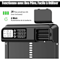Miniatyrbilde 4 av 4: Automatisk hønsehusdør med vanntett programmerbar LCD-skjerm, automatisk hønsehusdør i aluminiumslegering, batteridrevet, timerkontroll,