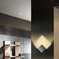Miniatyrbillede 5 af 5: Moderne LED væglampe til badeværelse soveværelse væg 6W væglampe hvid indendørs belysning lampe LED væglampe indendørs belysning sort