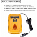 Miniatyrbillede 5 af 5: DC9310 DW9116 Ladere til Dewalt 7.2V-20V Ni-CD & Ni-MH Batterilader DC9096/DC9098/DC9099/DW9099/DE9095/DC9091 Batterier