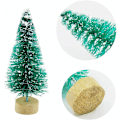 Miniatyrbillede 3 af 5: 34 stk. Mini Juletræ Sne Frost Fyr DIY Håndværk Desktop Dekoration Julepynt Træ Dekorationer