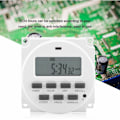 Miniatyrbillede 4 af 5: Programmerbar Smart Timer, Strømholdbar Elektrisk Digital Kontrol Switch Timere med HD Display (110V)