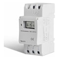 Miniatyrbild 4 av 4: TM615-2 Programmerbar Timer Tidströmbrytare Energibesparande Tidstyrning Railsmontering 220V AC