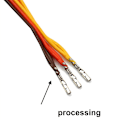 Miniatyrbilde 3 av 5: 15 stk JR/Futaba Style Servo 1 til 2 Y-kabel Mannlig Splitter Forlengelseskabel for RC-modeller 7 cm