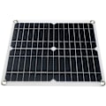 Pikkukuva 2 / 5: 12W Monosähköinen Aurinkopaneeli Fotovoltaikkimoduuli 100A Ohjain Auton, Caravanin, Kodin, Puutarhan Akun Lataukseen - RWSolar Panel