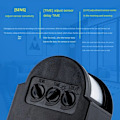 Miniatyrbillede 3 af 5: Bevægelsessensor 12V 220V/110V PIR Automatisk Infrarød Bevægelsesdetektor Vægmounted Timer Udendørs 24V LED Bevægelsesdetektor Lyskontakt 1 stk (12V, Hvid)