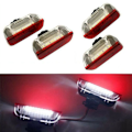 Miniatyrbillede 2 af 5: 8 stk. LED-dør-advarselslys til bilserie, velkomstprojektor til Golf 6 7 MK5 MK6 B6 B7 CC