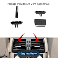 Miniatyrbild 4 av 5: 6X för- X5 / X6 Vent Outlet Tab Clip, Bakre raden friskluftsgallerklämmor E70 2006-2012, E71 2008-2013
