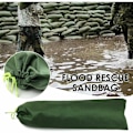 Miniatyrbillede 5 af 5: 8 stk. Canvas Sandbag Anti-Flood Liner Mod Sand Flooding Forbedrede Designs Falmer Ikke Til Afvanding Til Garage Butik Skole Station Bygningsfaktor