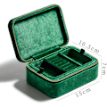 Miniatyrbillede 3 af 5: Plush Velvet Rejsearrangør, Rejseboks, Etui til A