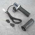 Miniatyrbilde 5 av 5: 36V Halv Twist Gasspaken med LED Strømindikator Nøkkel Lås for Elektriske Sykler Scootere
