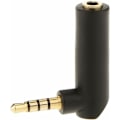 Miniatyrbild 1 av 3: Adapter 3,5 mm Hanututtag till Honuttag Höger Vinkel Digital Audio 4-polig