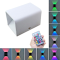 Miniatyrbillede 3 af 5: 5W LED Vægskinne til Indendørs - Stemningslys med RGB Dimmer - Moderne Downlight - Aluminium Vægskinne til Stue, Soveværelse, Trapper