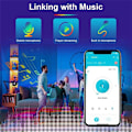 Pikkukuva 1 / 4: SP630E Bluetooth LED-ohjain, tukee PWM:tä, yksisävyistä CCT:tä, RGB:tä, RGBW:tä, RGBCCT:tä ja SPI TTL IC-sirunauhavaloa