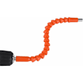 Miniatyrbild 3 av 5: 300mm Universell Flexibel Axel Sexkantskruvmejsel Förlängningsförlängning för Borrskruvdragare Elektronisk Skruvmejsel (Orange)