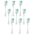 Pikkukuva 1 / 5: 9 kpl Vaihtoharjapäitä V1 V2 X3 X3U X5 D2 D3 SOOCARE Sonic Electric Toothbrush Head Soft Bristle,B