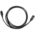 Pikkukuva 1 / 5: 1,5 m:n Mini USB B 5-nastainen uros-A-jatkokaapeli, sovitin, musta