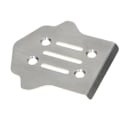 Miniatyrbilde 4 av 5: Rustfritt stål chassis og bakre rustning beskytter for Motor KM 1/7 RC bil oppgraderinger deler