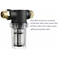 Miniatyrbillede 4 af 5: Havefilter til højtryksrenser, vandindløbsfilter, sedimentfilter, 40 mesh-sigte, ekstra 100 mesh