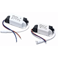Miniatyrbilde 1 av 5: 2x LED-driver, 1-3W transformator for LED-taklampe, LED-panel strømforsyning, DC-kontakt for LED-taklampe (1-3W)
