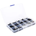 Miniatyrbild 5 av 5: 500 st RC-bilskruvsats M3 M4 sexkantskruvar mutter skalspänne RC reparationsverktygssats för Traxxas Arrma 1/8-1/16 skala RC-bilar