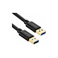 Pikkukuva 2 / 5: 6ft 3ft USB 3.0 A - A urosäätökaapeli, USB - USB kaapeli USB uros - uros kaapeli USB johto kultapinnoitettu