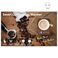 Miniatyrbild 4 av 5: Smart Muggvärmar, Vaxlykta Värmare med Timer, Elektrisk Kaffe Värmare med Automatisk Avstängning, EU-kontakt