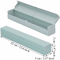 Pikkukuva 2 / 5: Käärekalvon annostelija, paperikalvon leikkuria annostelija, 5 x 5 x 32 cm PP muovi paperikalvon leikkuria annostelija elintarvikekalvolle, tinafolio, kotikeittiö, Res