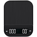 Miniatyrbilde 1 av 5: Svart Kaffeskala, Smart Digital, Håndbrygget Kaffe, Elektronisk Drypp med Timer 2Kg