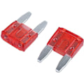 Miniatyrbillede 4 af 5: 60 stk. 10A 10A Auto Mini Blade Sikringer Rød til Bil