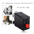 Miniatyrbillede 3 af 5: 240V 16A Port 90PSI -120PSI Luftkompressor Tryk Switch Kontrolregulator Med Målinger Til Hurtig Trykreduktion