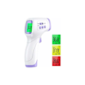Miniatyrbild 1 av 5: Vuxen panna termometer, infraröd panna termometer, 2 i 1 beröringsfri baby vuxen objekt termometer, infraröd termometer med feberlarm,