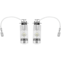 Pikkukuva 1 / 5: 2 kpl 6000K valkoinen LED H3 100W 2323 auton sumuvalopolttimo DRL