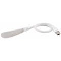 Miniatyrbillede 1 af 5: Bærbar USB LED-lysbryter med berøring for datamaskintastatur, bærbar PC, bærbar leselampe (hvit)