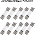 Miniatyrbillede 3 af 5: 10 stk. 5x 20mm AGC Inline Sikringsholder Skrue Type Inline med 22 AWG Tråd + 100 stk. 5x 20mm Hurtigblæsende Glassikringer (0,2A 0,5A 1A 2A 3A 5A 6A 8A 10A 15A