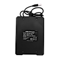 Miniatyrbillede 4 af 5: 3X 4-Slots Genopladelig Smart USB Li-ion Batterilader til 18350 18500 18650 Aaa