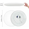 Miniatyrbillede 3 af 5: 30W Rund LED Loftlampe, IP54 Vandtæt Loftlampe, 6500K Moderne Loftlampe til Badeværelse, Soveværelse, Stue, Køkken, Gang, Balkon